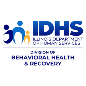 Logo, Illinois Department of Human Services Division of Behavioral Health and Recovery