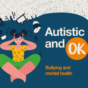 Thumbnail image of Autistic and OAK Toolkit showing a person sitting cross-legged with their hands on their head