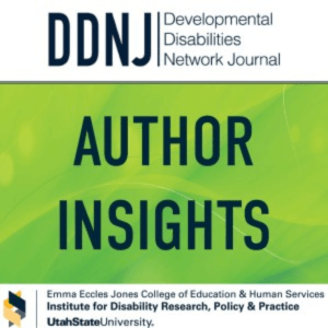 Thumbnail image of the DDNJ "Author Insights" podcast logo